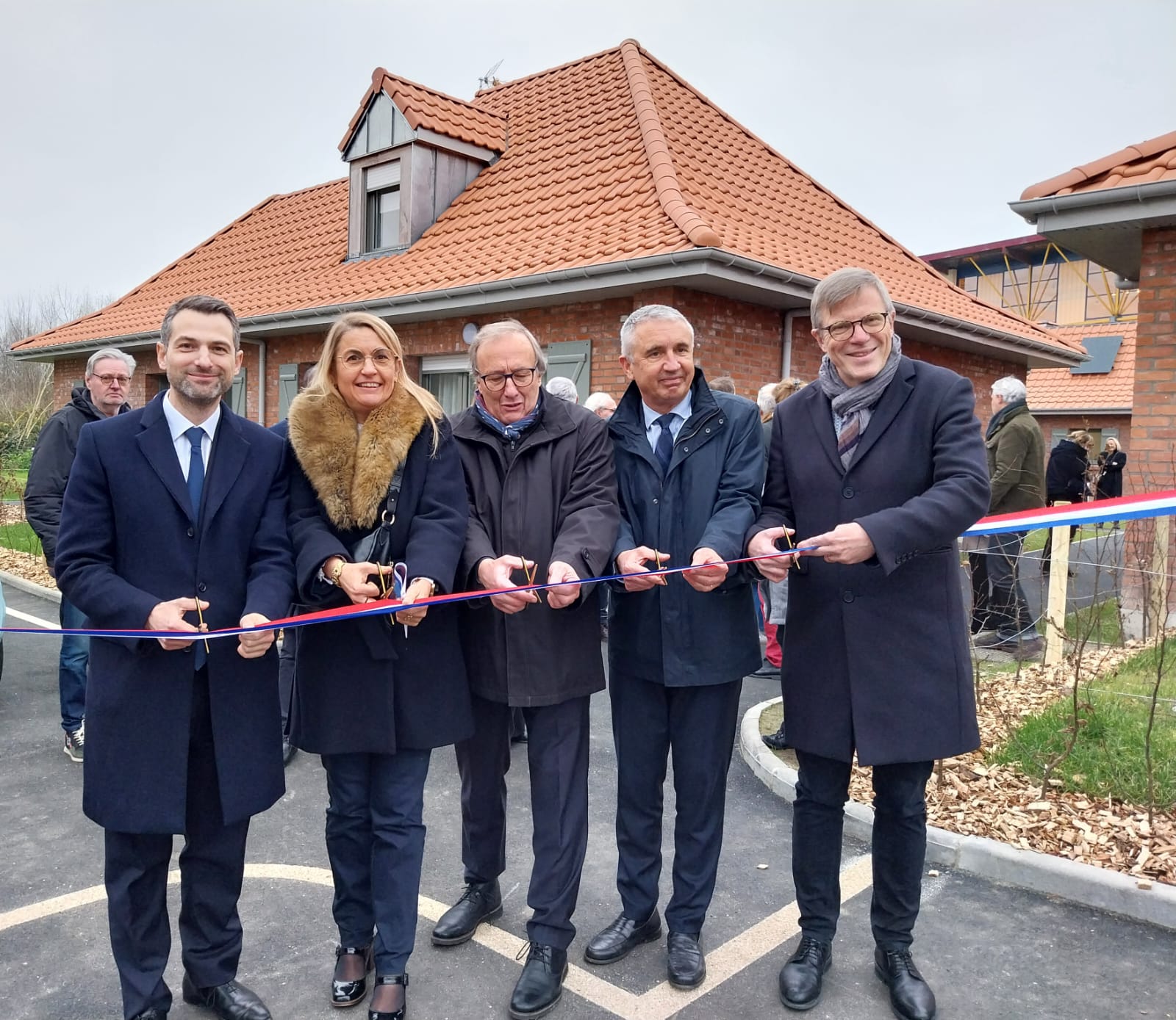  Inauguration le béguinage "Les Bernaches" à Halluin