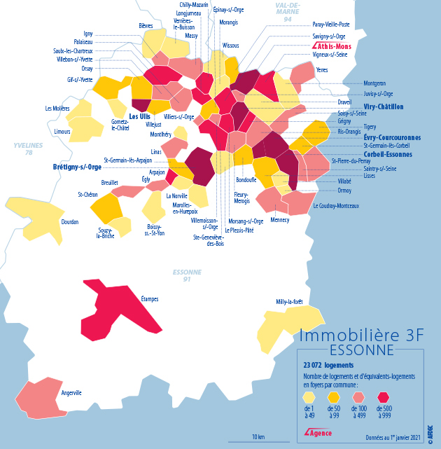 Immobiliere 3f Des Logements Sociaux Dans L Essonne