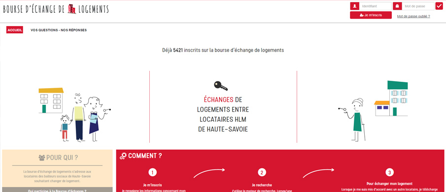 Haute Savoie Un Site Internet Pour Echanger De Logement Social