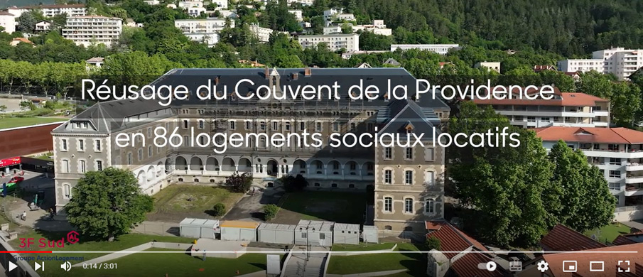 Du couvent au logement social : le chantier de la Providence à Gap en images